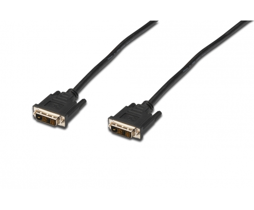 ASSMANN Electronic 5m cable DVI-D Negro