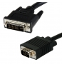 ADAPTADOR/CABLE 3GO DVI 24+5/M - VGA HDB15/M 2,0M NEGRO