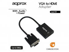 ADAPTADOR VGA A HDMI APPROX APPC25