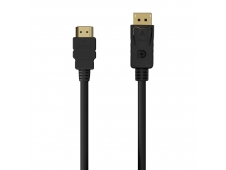 AISENS A125-0551 adaptador de cable de vÍ­deo 1,5 m DisplayPort HDMI t...