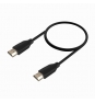 AISENS Cable HDMI V2.0 Premium Alta Velocidad / Hec 4K@60Hz 18Gbps, A/M-A/M, Negro, 0.5m