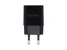AISENS Cargador USB 10W Alta Eficiencia, 5V/2A, Negro