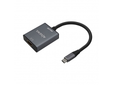AISENS Conversor Aluminio USB-C A HDMI 4K@30Hz, USB-C/M-HDMI/H, Gris, ...