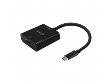 AISENS Conversor USB-C A HDMI 4K@30Hz, USB-C/M-HDMI/H, Negro, 15cm