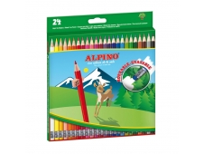 Alpino AL013658 lápiz de color Negro, Azul, Burdeos, Bronce, Marrón, C...