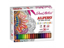 Alpino AR000176 rotulador Multicolor 36 pieza(s)