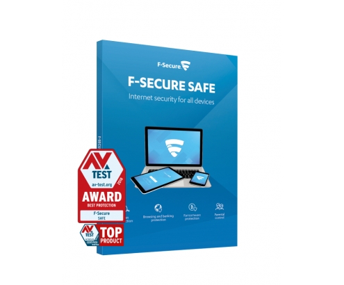 ANTIVIRUS F-SECURE SAFE 3-Devices 1 year FCFXBR1N003E1
