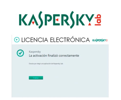 ANTIVIRUS KASPERSKY 1-PC 1AÑO LICENCIA ELECTRONICA KL1171SCAFS   