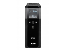 APC BACK UPS PRO BR LÍ­nea interactiva 1200VA, 720 W, 8 salidas AC Neg...