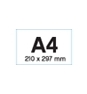 Apli 01785 Etiqueta adhesiva 105 x37mm blanco
