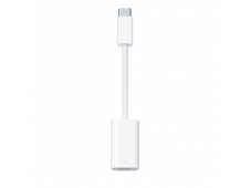 Apple MUQX3ZM/A cambiador de género para cable USB Type-C Lightning Bl...