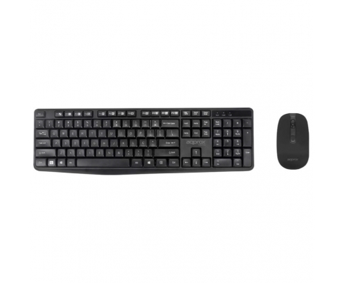 Approx MK335 Kit teclado y ratón 2.4GHZ Negro