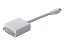 ASSMANN Electron 0.15m DVI-D, mini DisplayPort Blanco