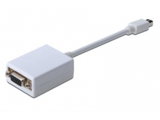ASSMANN Electronic 0,15 m mini DisplayPort, VGA (D-Sub) Blanco