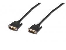 ASSMANN Electronic 5m cable DVI-D Negro