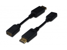 ASSMANN Electronic adaptador de cable de vídeo 0,15 m DisplayPort HDMI...