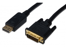 ASSMANN Electronic adaptador de cable de vídeo 2 m DisplayPort DVI-D N...