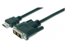 ASSMANN Electronic adaptador de cable de vÍ­deo 2 m HDMI, DVI-D Negro...