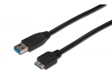 ASSMANN Electronic cable USB 3.2 Gen 1 (3.1 Gen 1) USB A Micro-USB B 0...