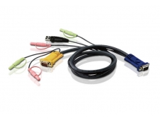 Aten Cable KVM USB con audio y SPHD 3 en 1 de 3 m