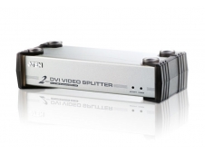 ATEN Distribuidor DVI/Audio de 2 puertos