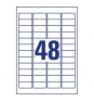 Avery L4778-8 Etiqueta de impresora autoadhesiva A4 blanco 