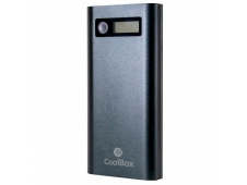 Bateria externa coolbox powerbank polimero de litio 20100 mah negro CO...