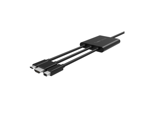 Belkin B2B169 cable gender changer HDMI + USB Mini DisplayPort Negro