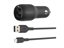 BELKIN BOOSTâ†‘CHARGE Auto USB 2.0 Negro