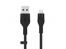 Belkin Cbl Silicqe USB-A LTG 2M noir cable USB USB A USB C/Lightning N...