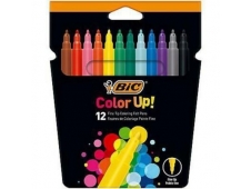BIC COLOR UP  BLISTER 12 UNIDADES TRAZO 0.9MM PUNTA CONICA 964900