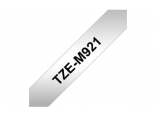 Brother TZe-M921 cinta para impresora de etiquetas Negro sobre metálic...