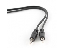 Cable audio estereo gembird 3.5mm macho a macho 10m negro CCA-404-10M