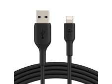 Cable Belkin de conector Lightning macho/USB A macho 3 m Negro