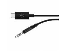 Cable Belkin RockStar™ de audio de 3,5 mm macho con conector USB...