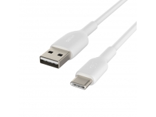 Cable Belkin USB A macho/USB C macho 2 m Blanco
