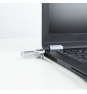 Cable de seguridad tooq con combinacion para portatiles 1.5m plata TQCLKC0015