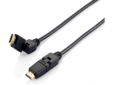 CABLE EQUIP HDMI A HDMI 2.0 HIGH SPEED CON ETHERNET CONECTORES PIVOTAN...