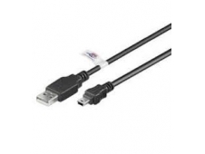 CABLE GOOBAY USB (A) 2.0 M A MINIUSB (B) 2.0 M 3M NEGRO 93903