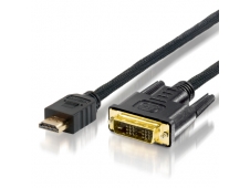 CABLE HDMI M A DVI M 3MT EQUIP NEGRO 119323