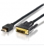CABLE HDMI M A DVI M 5MT EQUIP NEGRO 119325