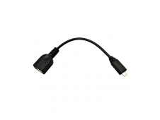 CABLE MICRO USB B M A USB A H 0.15 MT NANOCABLE OTG 10.01.3500