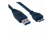 CABLE MICRO USB M A USB A M 1 MT 3.0 NANOCABLE 10.01.1101-BK