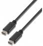 Cable Nanocable Cable USB 2.0 Tipo C a USB Tipo C Macho/Macho Negro 1m 
