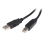 CABLE STARTECH USB A-B 2m 480 Mbit/s NEGRO USB2HAB2M