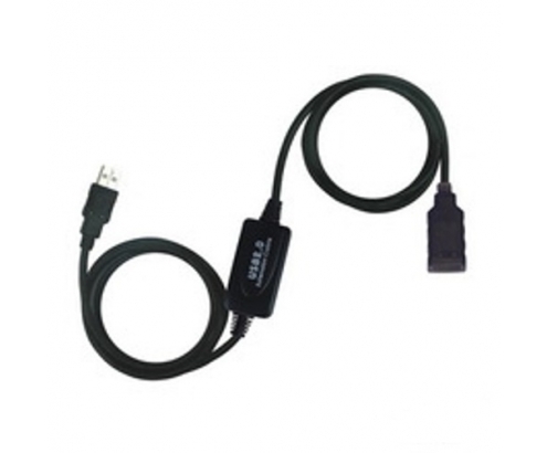 CABLE USB 2.0 M A USB 2.0 H CON AMPLIFICADOR NANOCABLE 10 MT 0.01.0212