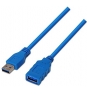 CABLE USB 3.0 TIPO A/M-A/H AZUL 1 MT NANOCABLE 10.01.0901-BL