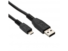 CABLE USB 3GO USB2.0 A/M - MICRO USB2.0 B/M 1,5M NEGRO