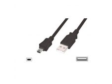 CABLE USB A M A MINI UBS B M 1.8MT EQUIP NEGRO 128521
