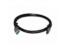 CABLE USB A M A USB C M 1.5MT 3GO GRIS C133